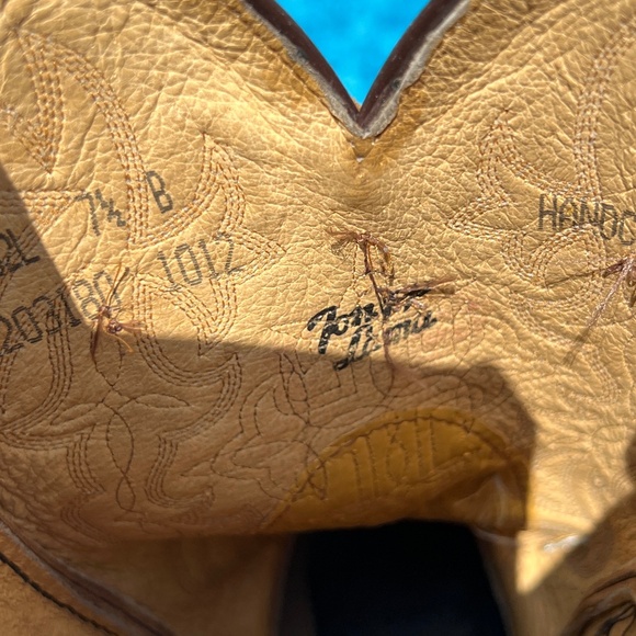 Tony Lama Women's San Saba Western Boot with Cross Inlay Size: 7.5 B (TC 1002L) - Picture 13 of 16